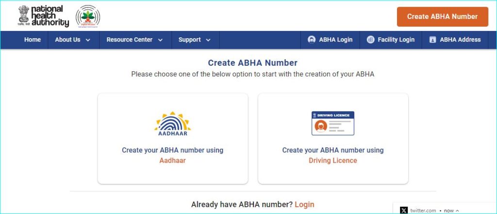 ABHA Card Download