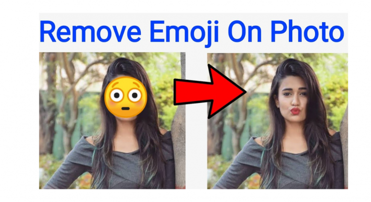 Remove emojis from photos